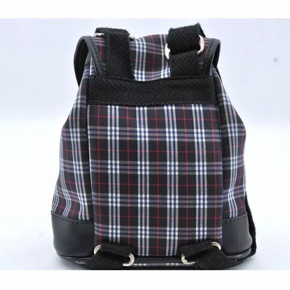 BURBERRYs Check Leather Canvas Kids/Petite Ladies Backpack  main image 12